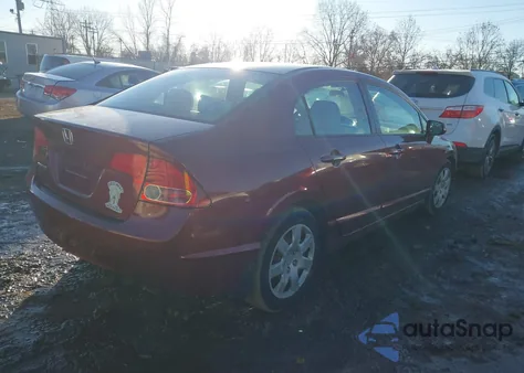 2008 Honda Civic Lx from USA, damaged, VIN 1HGFA16558L059721